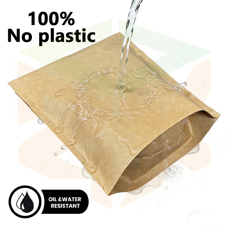 لوگوی سفارشی کیسه های پستی کاغذ کرافت ضد آب