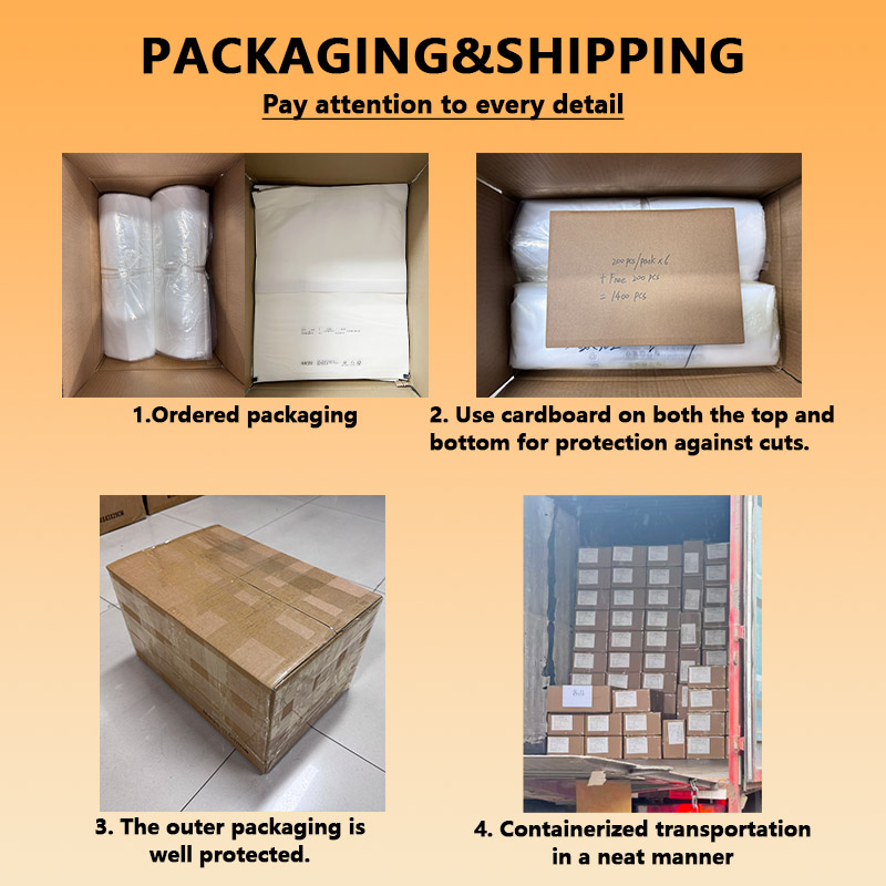 Customized glassine paper bag with width height and flap options